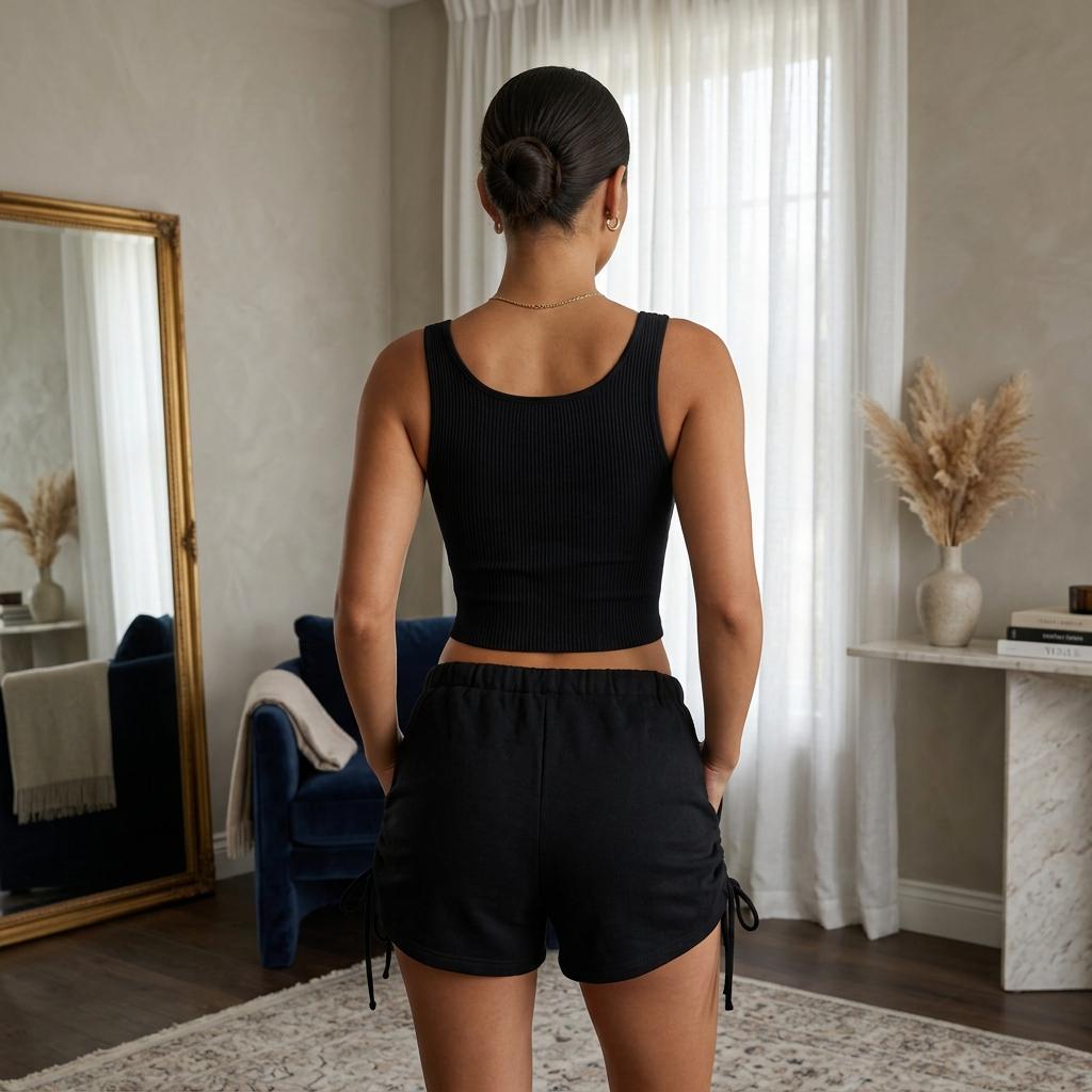 Women’s Square Neck Tank Top - Image 4